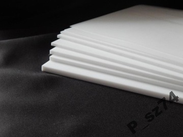 Teflon PTFE na uszczelki 100x100mm 4mm płyta