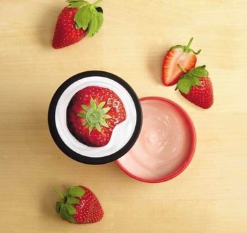 THE BODY SHOP Клубничный йогурт для тела STRAWBERRY BODY YOGURT 200 мл