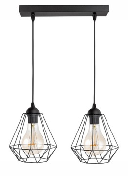 ПОТОЛОЧНЫЙ ПОДВЕСНОЙ СВЕТИЛЬНИК DIAMOND LOFT EDISON РЕТРО