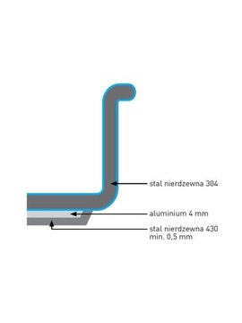 Garnek niski Kitchen Line z pokrywką poj. 7,4 l