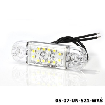 Габаритний ліхтар фара габаритна білий led slim Ціна, фото thumb