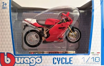 Мотоцикл BBURAGO 1:18 DUCATI 998R 0009