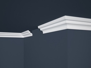 Гладкая белая 3x4cm Flade Strip.