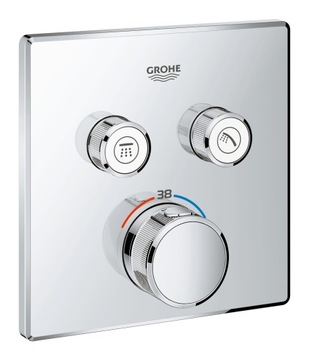 Душевой набор со смесителем GROHE SMARTCONTROL 30 см