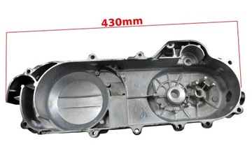 КРЫШКА, КОРПУС РЕМНЯ, СКУТЕР 4T GY 43 CM