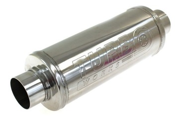 Tłumik Środkowy 63,5mm TurboWorks RS 409SS 450mm TUNING SPORT