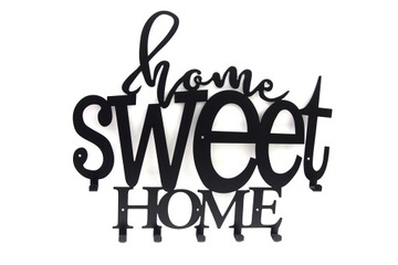 Настенная вешалка для одежды и ключей HOME SWEET HOME