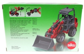 ТРАКТОР-ПОГРУЗЧИК SIKU 3059 WEIDEMAN HOFTRAC 1:32