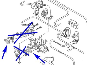 Заглушка EGR 4 мм 2.5 V6 TDI VW Audi Seat Skoda