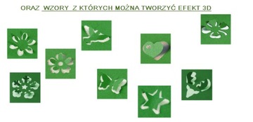 DZIURKACZE OZDOBNE 2,5CM-PONAD 120 WZORÓW! nowości