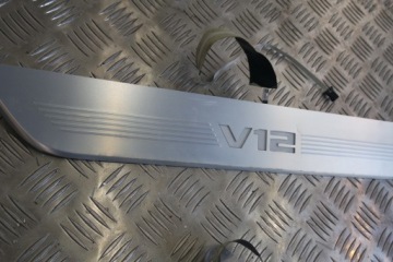 Накладки декоративні порогові bmw g12 long v12 m760 led в Україні, фото thumb