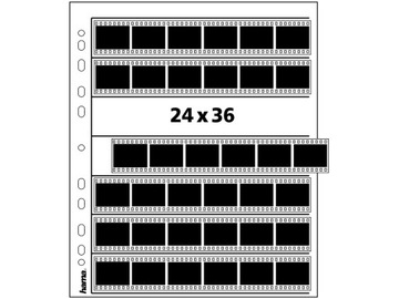 Koszulki 20 szt na negatywy 24x36mm 135mm pergamin Hama