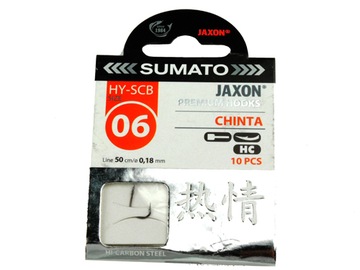 КРЮЧКИ С ОСНАСТКОЙ SUMATO jaxon CHINTA 6 карп