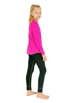 ICE-Q Juniorska bielizna termoaktywna PINK 152-158