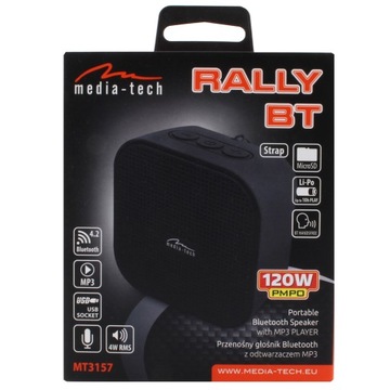 Głośnik bluetooth Media-Tech MT3157 RALLY BT