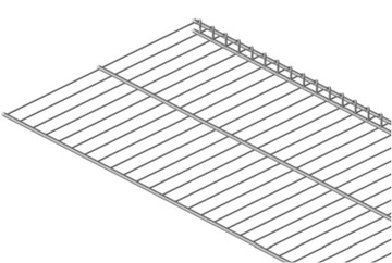 KENOVO blat półki drucianej garażowa regał 122cm