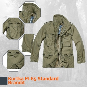 Куртка-парка Brandit + подкладка Standard M65 2в1 L