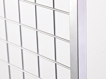PARAWAN JEDNOSTRONNY Z PÓŁKĄ KRATA 80x180 h1