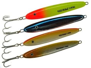 PILKER MISTRALL MAGNUM 150g KOMPLET ZESTAW 4szt.