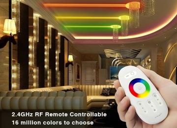 КОМПЛЕКТ Светодиодной ленты 15м 5050 RGB + БЕЛЫЙ Milight TOUCH