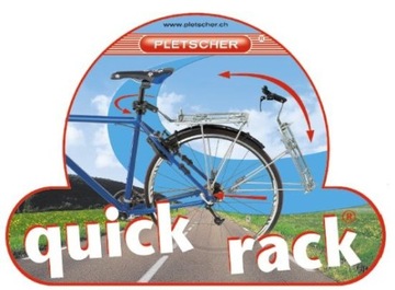 Стойка PLETSCHER QuickRack 26-29, тормоз. щитовидная железа