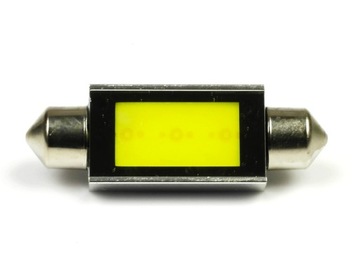 ŻARÓWKA C5W LED 3W COB C10W rurka SUPERMOCNA 42 mm