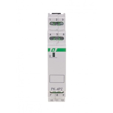 F&F PRZEKAŹNIK 230V ELEKTROMAGNETYCZNY 4x8A PK-4PZ-230V