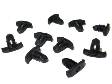 Застібки кліпси прокладки капота кришки двигуна ford фото №1