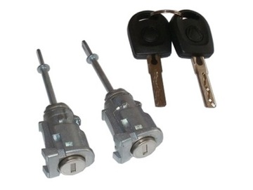 Замки двері замок лівий + праві seat ibiza iii 3 фото №1