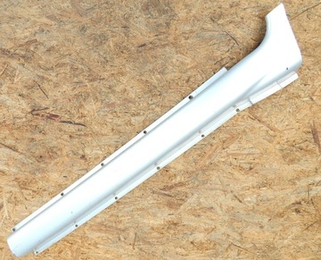 Поріг планка порогова накладка захист права праві ssangyong musso фото №1