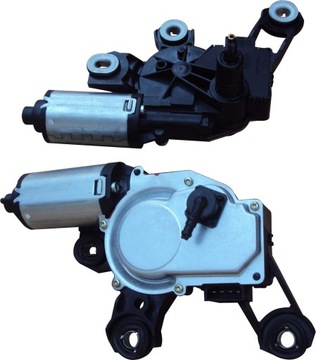 Двигатель моторчик дворники зад skoda octavia ii фото №1