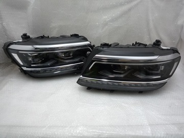 Лампи vw tiguan 5nb повний led ліва права 2015 - фото №1