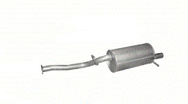 Глушитель конечный subaru impreza poj.2,0 95-05r. фото №1