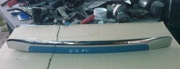 Накладка планка крышки зад citroen c3 picasso хром фото №1