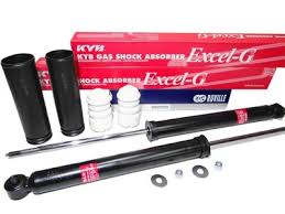 Амортизаторы зад bmw e36 e46 kyb подушки отбойники фото №1