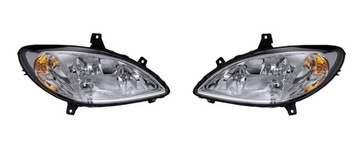 Фара лампа перед mercedes vito 03- комплект фото №1