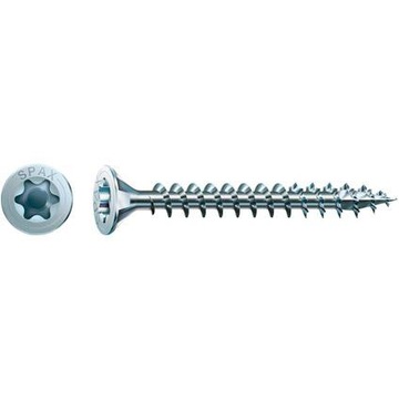 2 x винт оцинкованный белый 200szt tx 3. 0* 20 wirox mini spax, фото