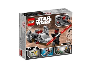 Lego звездные войны 75224 sith infiltrator microfighter, фото