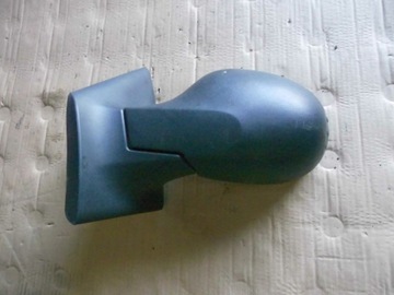 Renault twingo 2 2007- mirror left mechanical, фото