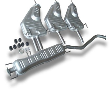Opel vectra b mufflers set+ max free of charge, фото