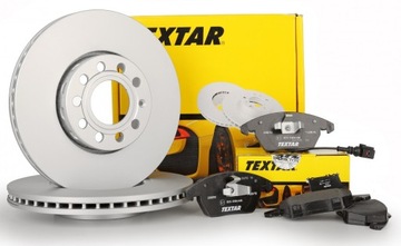 Тормозные диски колодки textar перед - chrysler 300c 345mm, фото