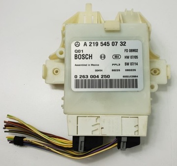 Block parking sensors control unit mercedes cls w219 a2195450732, фото