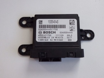 Блок парктроніка датчик парковки opel astra j 4 13354543, фото
