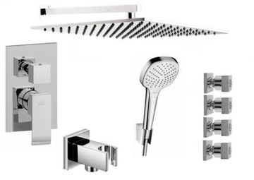 Paffoni level parlor set podtynowy+ nozzles 40 chrome, фото
