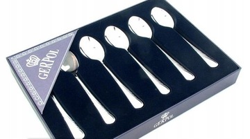 Gerpol violino set 6 spoons coffee atlas, фото