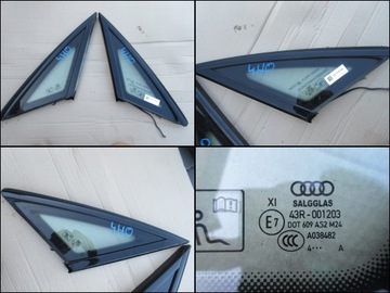 Side window triangle audi a8 4h0 2014, фото