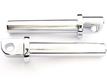 Footboards round bare chrome harley-davidson, фото