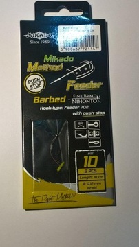 Hooks with the leader, with the leader spike mikado pushstop 8 pcs., фото