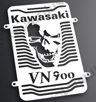Protection radiator kawasaki vn 900 skull vulcan, фото