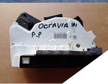 Skoda octavia 3 door lock right door right. 5e1837016a, фото